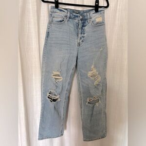 High-rise jeans